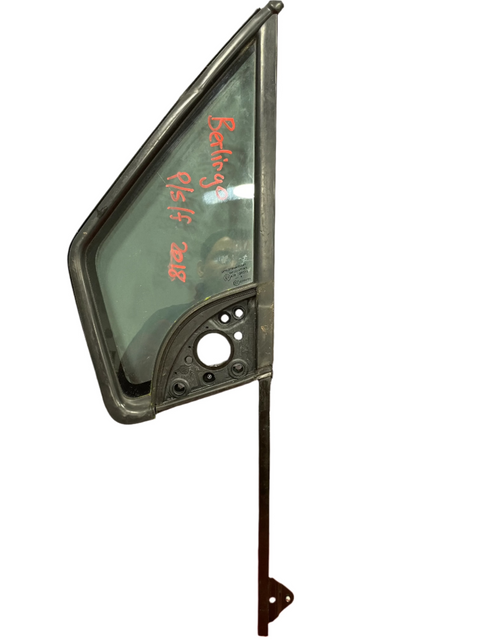 Citroen Berlingo QUARTER GLASS WINDOW Passenger Left Side 2008-2018 P/N 9675118280 / 43R000016