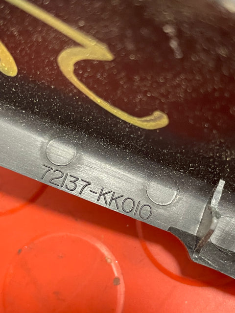 Toyota Hilux SEAT RAIL END CAP TRIM 2017 P/N 72137KK010