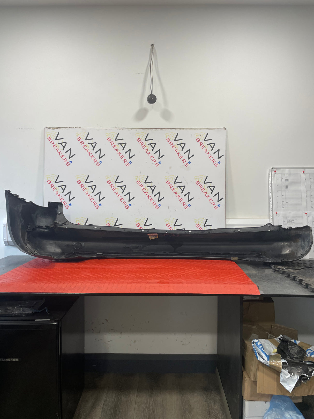 Peugeot Partner/Citroen Berlingo REAR BUMPER MIDDLE AND RIGHT CORNER 2008-2018 P/N 9682044277