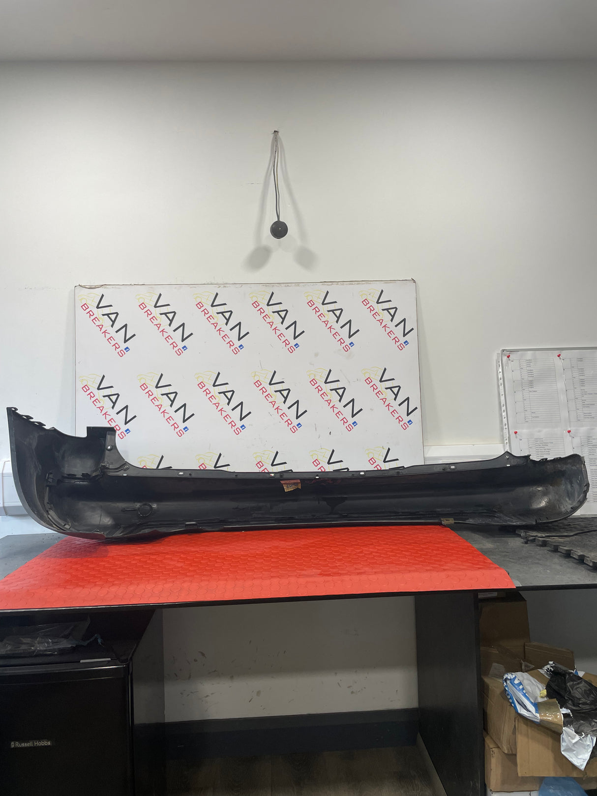 Peugeot Partner/Citroen Berlingo REAR BUMPER MIDDLE AND RIGHT CORNER 2008-2018 P/N 9682044277