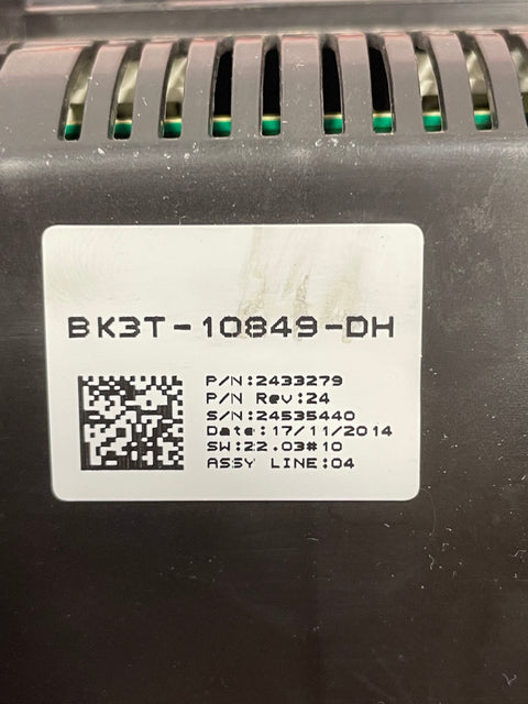 Ford Transit MK8 SPEEDOMETER CLUSTER 2014-2018 P/N BK3T10849DH