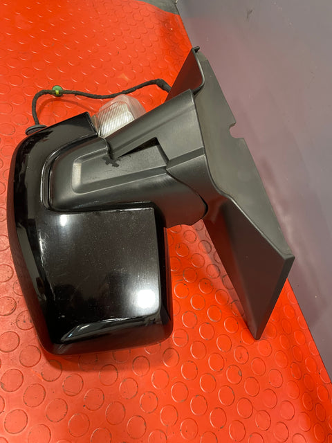Ford Transit Custom WING MIRROR (Gloss Black / 8wire) Passenger's Side 2019-2023 P/N JK2117E715LCW