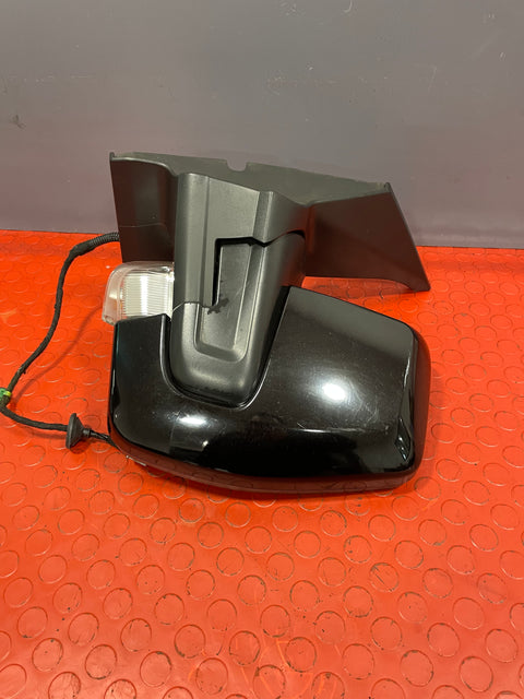 Ford Transit Custom WING MIRROR (Gloss Black / 8wire) Passenger's Side 2019-2023 P/N JK2117E715LCW
