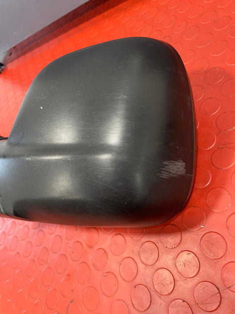 Citroen Berlingo/Peugeot Partner ELECTRIC WING MIRROR PASSENGER SIDE LH 2013-2018 (w/ visible crack in the plastic trim) (Black) P/N 232636103 - 4