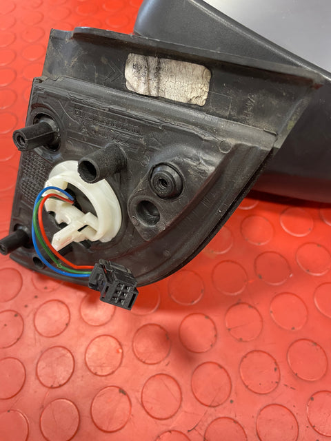 Citroen Berlingo/Peugeot Partner ELECTRIC WING MIRROR PASSENGER SIDE LH 2013-2018 (w/ visible crack in the plastic trim) (Black) P/N 232636103 - 4