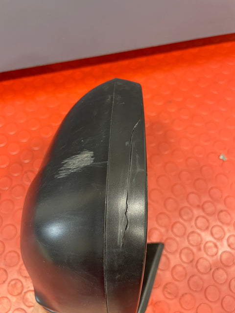 Citroen Berlingo/Peugeot Partner ELECTRIC WING MIRROR PASSENGER SIDE LH 2013-2018 (w/ visible crack in the plastic trim) (Black) P/N 232636103 - 4