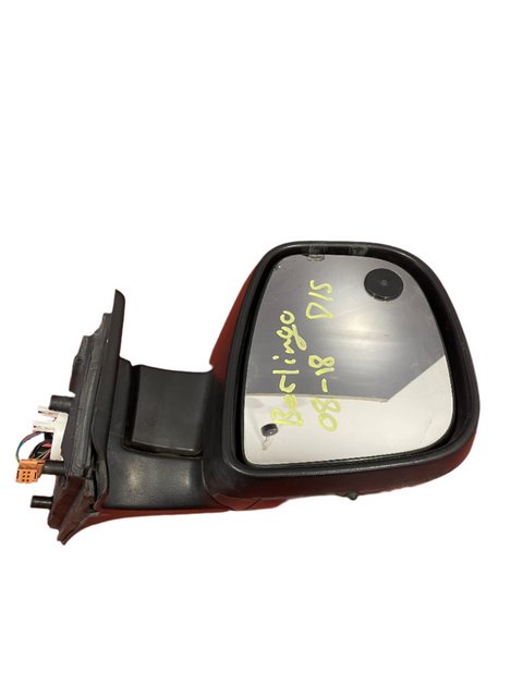 Citroen Berlingo/Peugeot Partner ELECTRIC WING MIRROR Driver's Side RH 2013-2018 (Small Stone Break) P/N 232636104 - 2