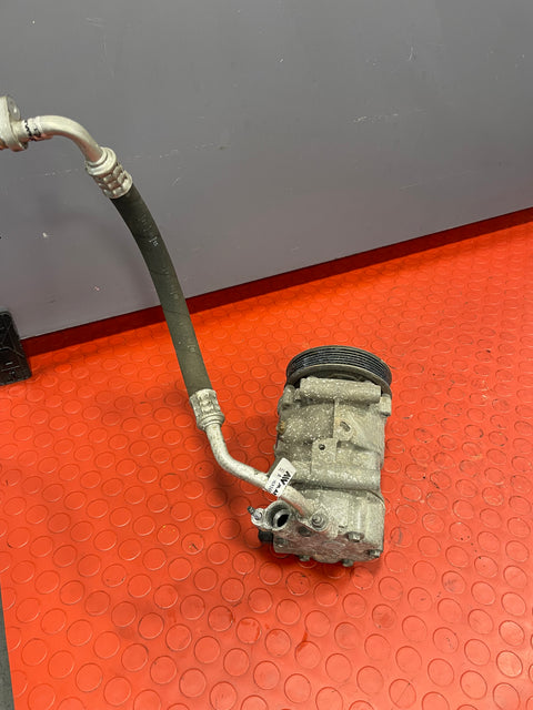 Citroen Berlingo/Peugeot Partner AIR CONDITIONING PUMP W/ HOSE (2Pins) 2011-2018 P/N 9678656080 - 1