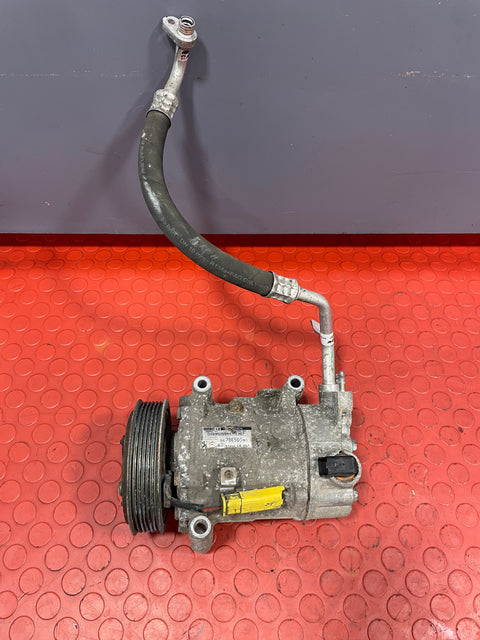 Citroen Berlingo/Peugeot Partner AIR CONDITIONING PUMP W/ HOSE (2Pins) 2011-2018 P/N 9678656080 - 1