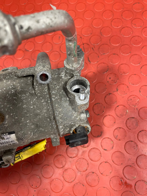 Citroen Berlingo/Peugeot Partner AIR CONDITIONING PUMP W/ HOSE (2Pins) 2011-2018 P/N 9678656080 - 1