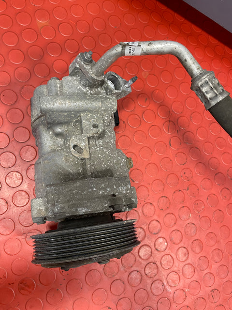 Citroen Berlingo/Peugeot Partner AIR CONDITIONING PUMP W/ HOSE (2Pins) 2011-2018 P/N 9678656080 - 1