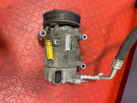 Citroen Berlingo/Peugeot Partner AIR CONDITIONING PUMP W/ HOSE (2Pins) 2011-2018 P/N 9678656080 - 1