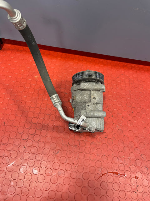 Citroen Berlingo/Peugeot Partner AIR CONDITIONING PUMP W/ HOSE (2Pins) 2011-2018 P/N 9678656080 - 1