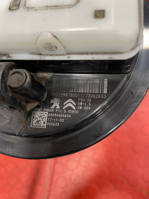 Citroen Berlingo/Peugeot Partner FUEL SENDER UNIT w/ HOSE & WIRE 1.40HARNESS 1.6 2008-2018 P/N 9811298780 - 1