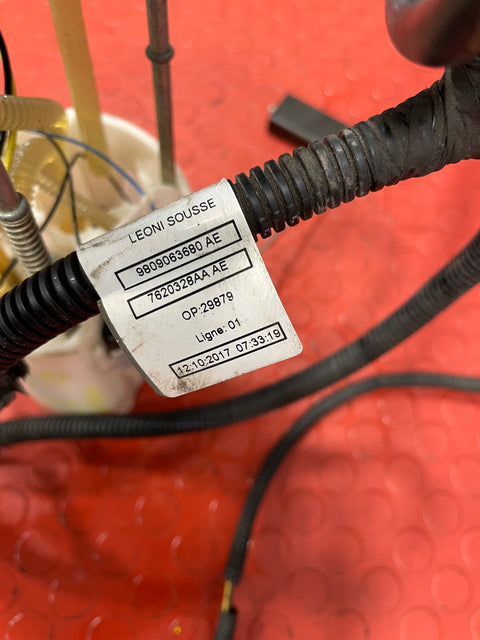 Citroen Berlingo/Peugeot Partner FUEL SENDER UNIT w/ HOSE & WIRE 1.40HARNESS 1.6 2008-2018 P/N 9811298780 - 1