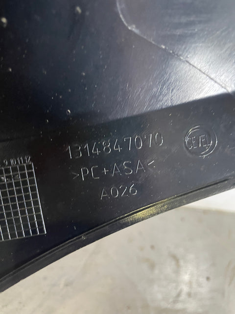 Peugeot Boxer FRONT BUMPER GRILL 2014/2019 P/N 1314847070