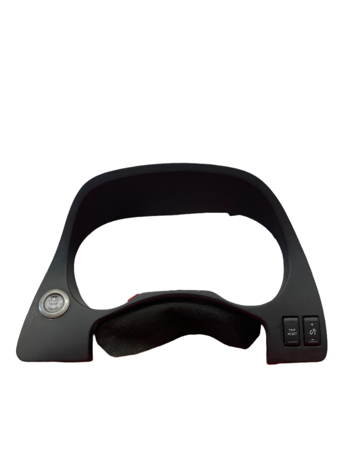 Nissan Navara SPEEDOMETER SURROUND TRIM AND STOP START SWITCH 2.3DCI 2017 P/N 682404KJ0A