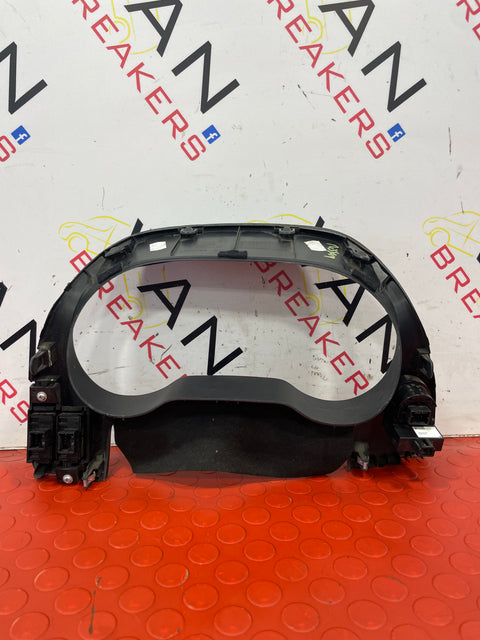 Nissan Navara SPEEDOMETER SURROUND TRIM AND STOP START SWITCH 2.3DCI 2017 P/N 682404KJ0A