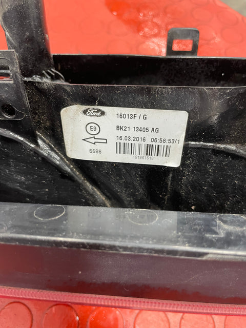 Ford Transit Custom TAILLIGHT HOUSING ONLY (w/o Bulb) PASSENGER SIDE LH 2013-2023 P/N BK2113405AG - 1