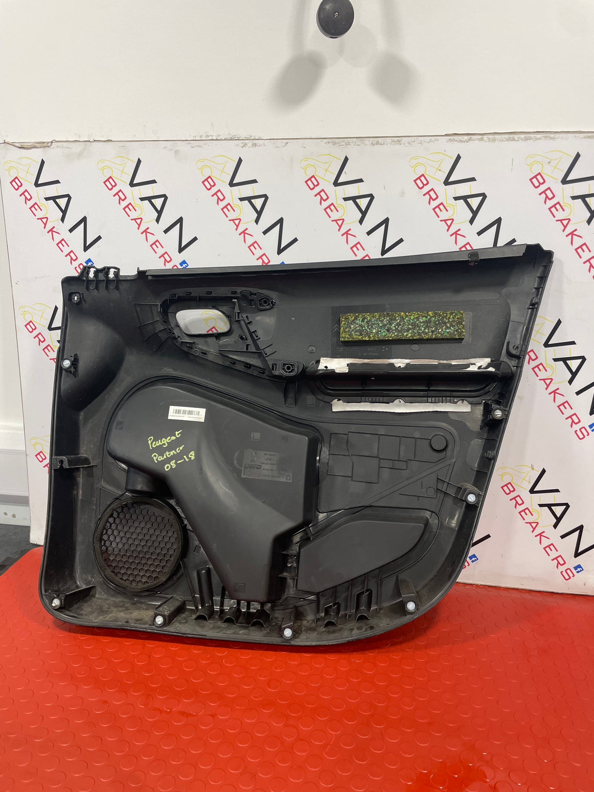 Peugeot Partner Tepee/Citroen Berlingo Multispace PASSENGER FRONT DOOR CARD TRIM 2008-2018 P/N 9681235277