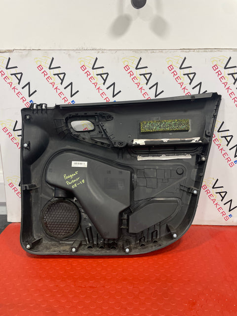 Peugeot Partner Tepee/Citroen Berlingo Multispace PASSENGER FRONT DOOR CARD TRIM 2008-2018 P/N 9681235277