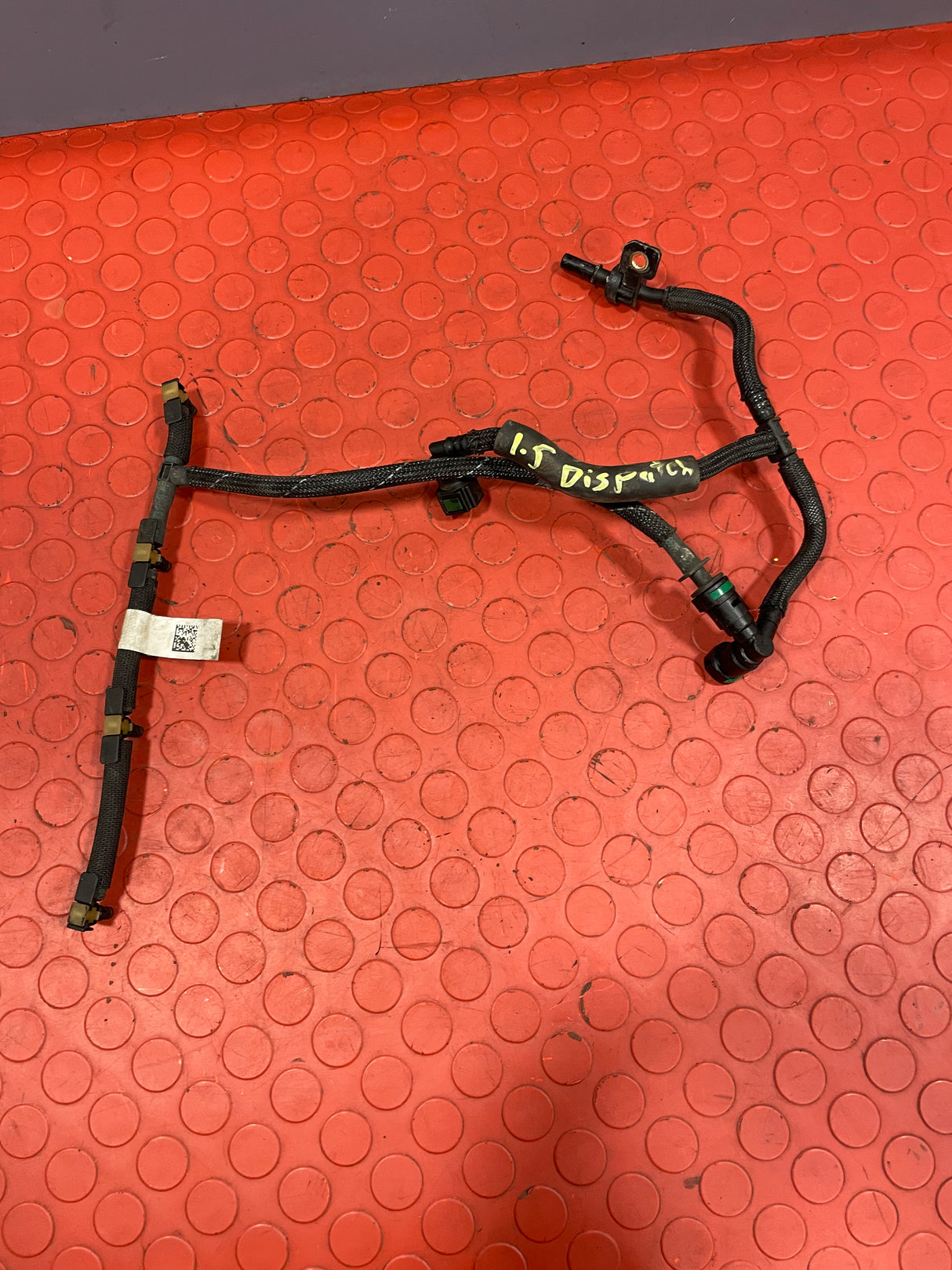 Citroen Dispatch/Peugeot Expert/Vauxhall Vivaro/Toyota Proace/Fiat Scudo INJECTOR LEAK OFF RETURN PIPE 1.5 HDI 2016-2024 P/N 9824723180 / 0445130193