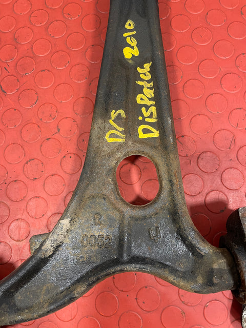 Citroen Dispatch/Peugeot Expert/Vauxhall Vivaro/Toyota Proace/Fiat Scudo WISHBONE CONTROL ARM Driver Side Right 2008-2016 P/N 3520R8 - 1 / R0052