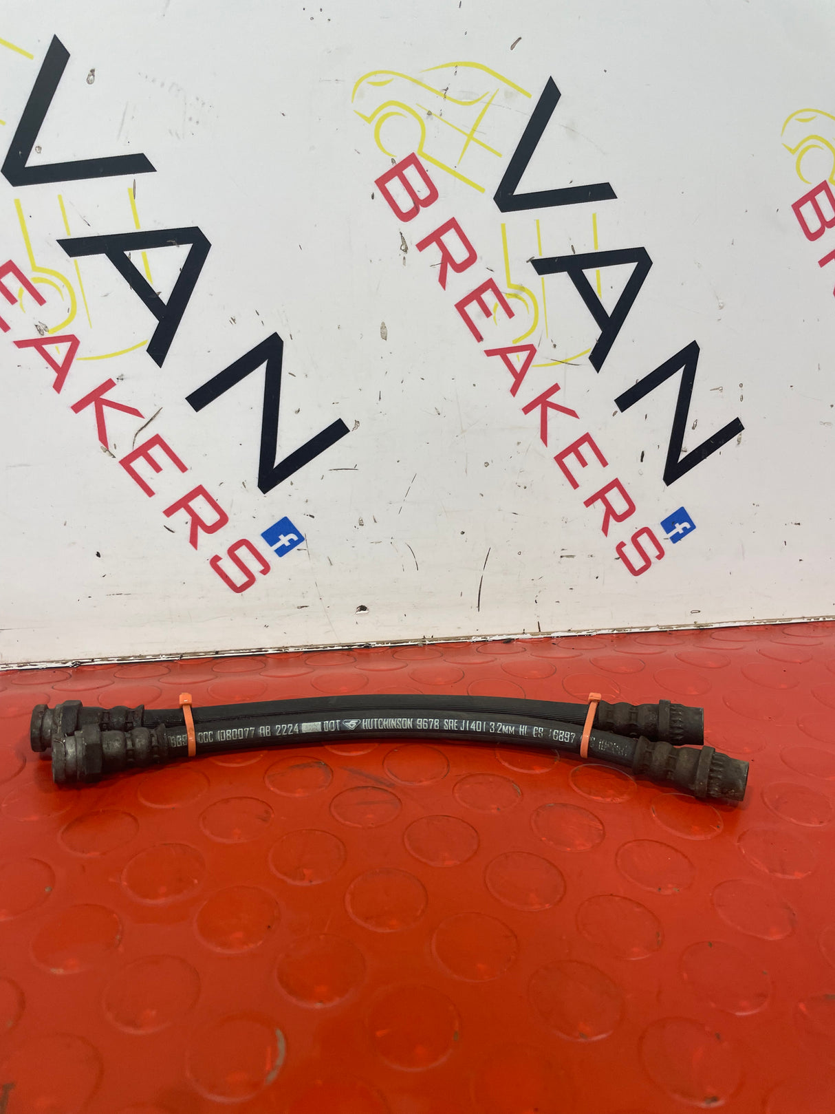 Renault Master REAR BRAKE HOSES 2017 P/N 1080077