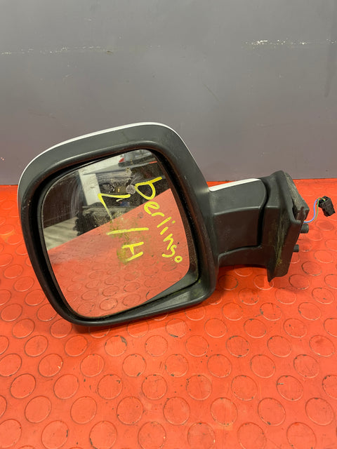 Citroen Berlingo/Peugeot ELECTRIC WING MIRROR (white w/ scratches in the back cover) 2012-2018 P/N 232636103 - 6