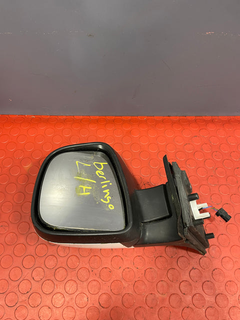 Citroen Berlingo/Peugeot ELECTRIC WING MIRROR (white w/ scratches in the back cover) 2012-2018 P/N 232636103 - 6