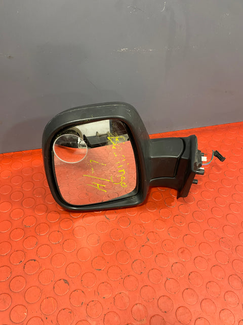 Citroen Berlingo/Peugeot Partner WING MIRROR PASSENGER SIDE (Black) 2013-2018 P/N 232636103 - 8