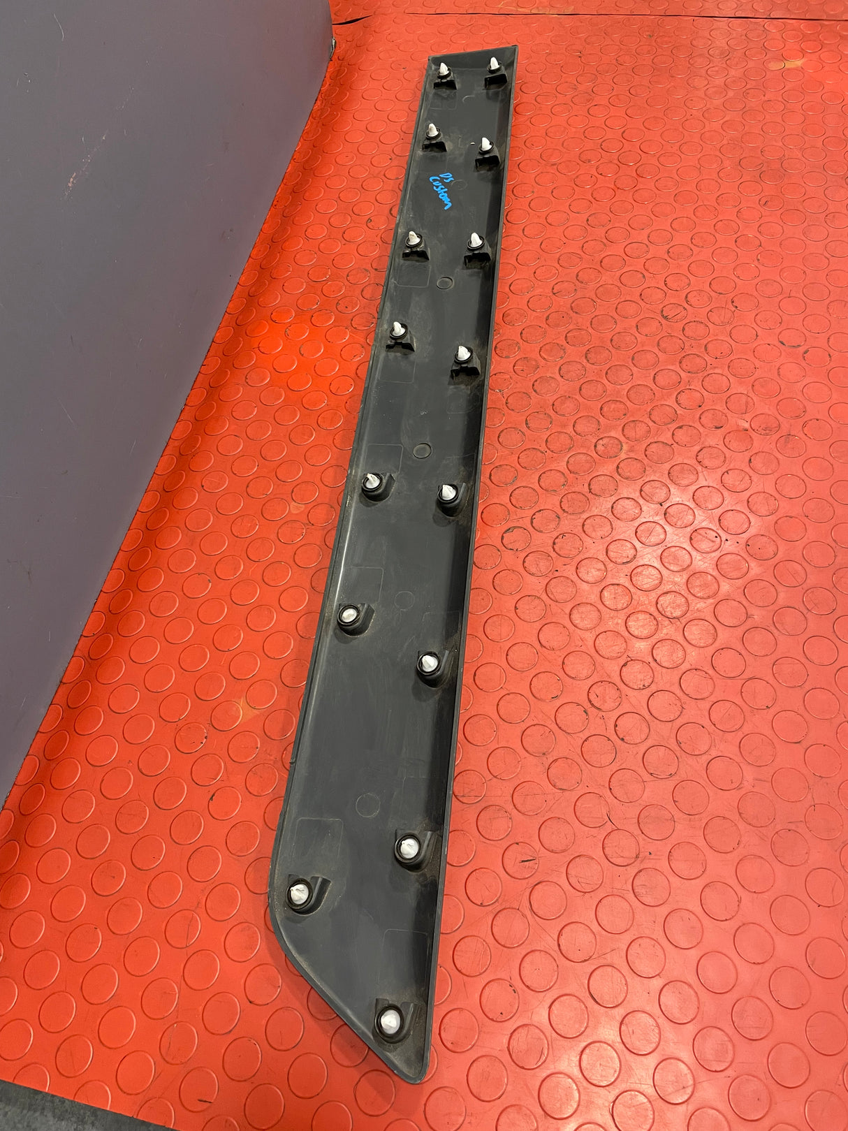 Ford Transit Custom DRIVER'S SIDE SLIDING DOOR MOULDING TRIM 2013-2016 P/N BK2129076ABW - 2
