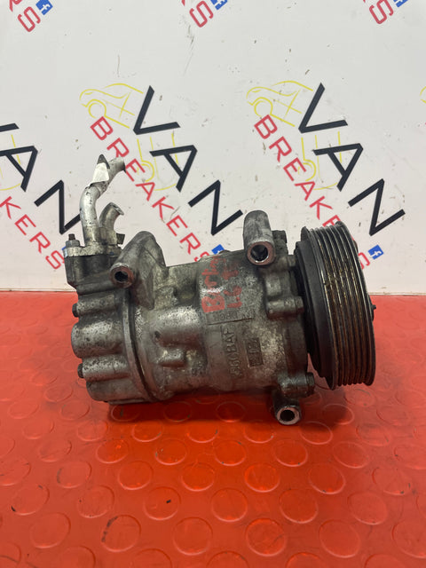 Citroen Berlingo/Peugeot Partner AIR CONDITIONING COMPRESSOR PUMP 1.6HDI 2008-2018 P/N 9659875780