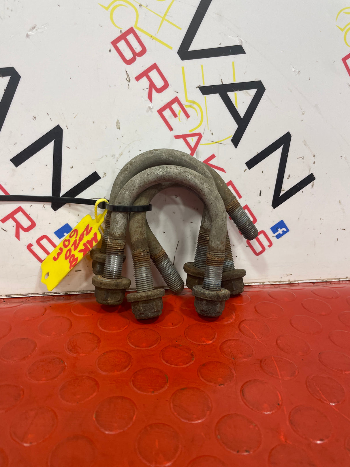 Ford Transit Mk8 SPRING U BOLTS 60mm (Set of 4) P/N 2175651