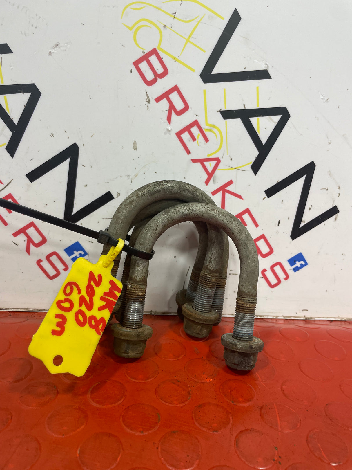 Ford Transit Mk8 SPRING U BOLTS 60mm (Set of 4) P/N 2175651