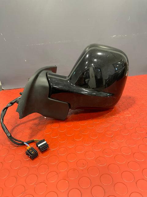 Peugeot Partner/Citroen Berlingo/Vauxhall Combo/Toyota Proace City WING MIRROR w/ RVC (Rear View Camera) Gloss Black Passenger Side LH 2019-2024 P/N 51967K01