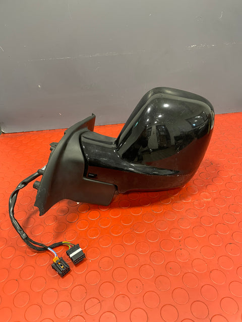 Peugeot Partner/Citroen Berlingo/Vauxhall Combo/Toyota Proace City WING MIRROR w/ RVC (Rear View Camera) Gloss Black Passenger Side LH 2019-2024 P/N 51967K01