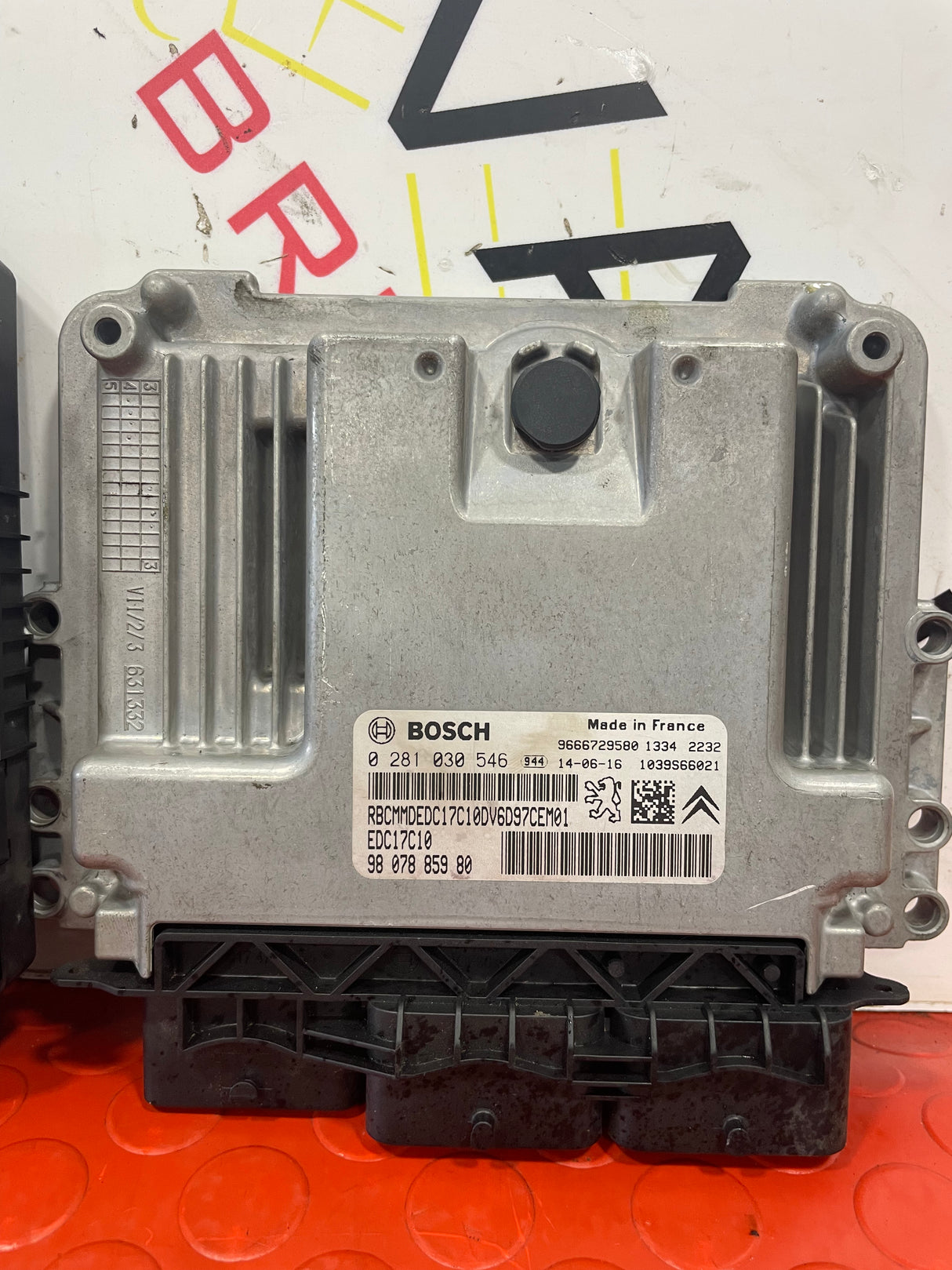 Citroen Berlingo/Peugeot Partner FULL BSI KIT WITH KEY CHIP 2009-2013 P/N 967847708001