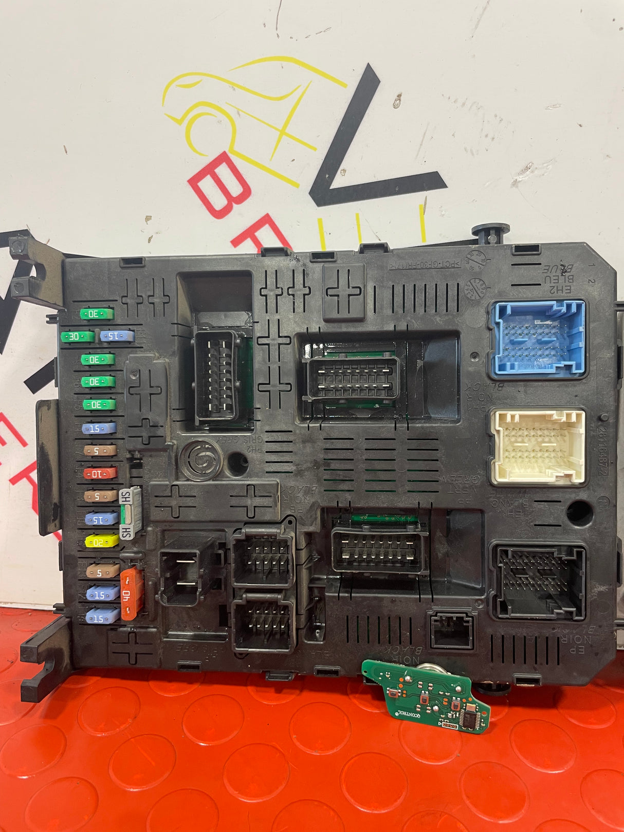 Citroen Berlingo/Peugeot Partner FULL BSI KIT WITH KEY CHIP 2009-2013 P/N 967847708001