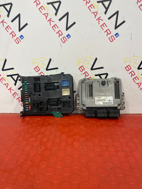 Citroen Berlingo/Peugeot Partner FULL BSI KIT WITH KEY CHIP 2009-2013 P/N 967847708001