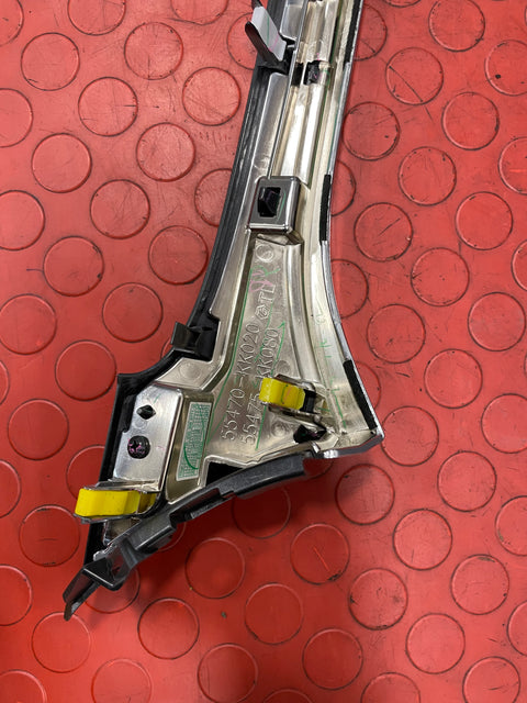 Toyota Hilux Invincible DASHBOARD CENTRE CHROME GARNISH 2016-2023 P/N 55470KK020/55475KK080