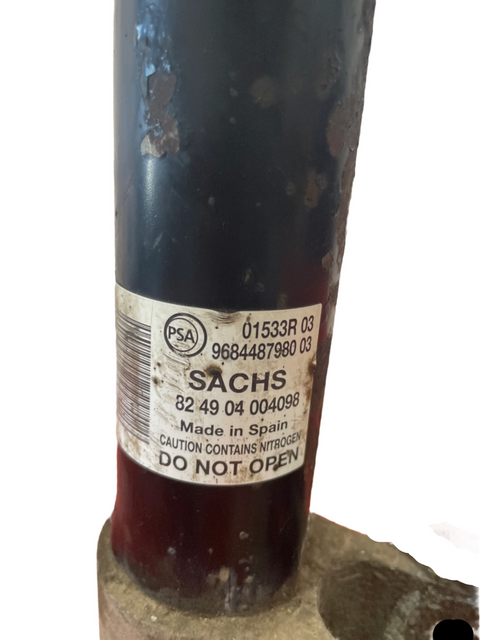 Citroen Berlingo/Peugeot Partner FRONT SHOCK ABSORBER PASSENGER'S SIDE LH 1.6 2009-2018 P/N 968448798003