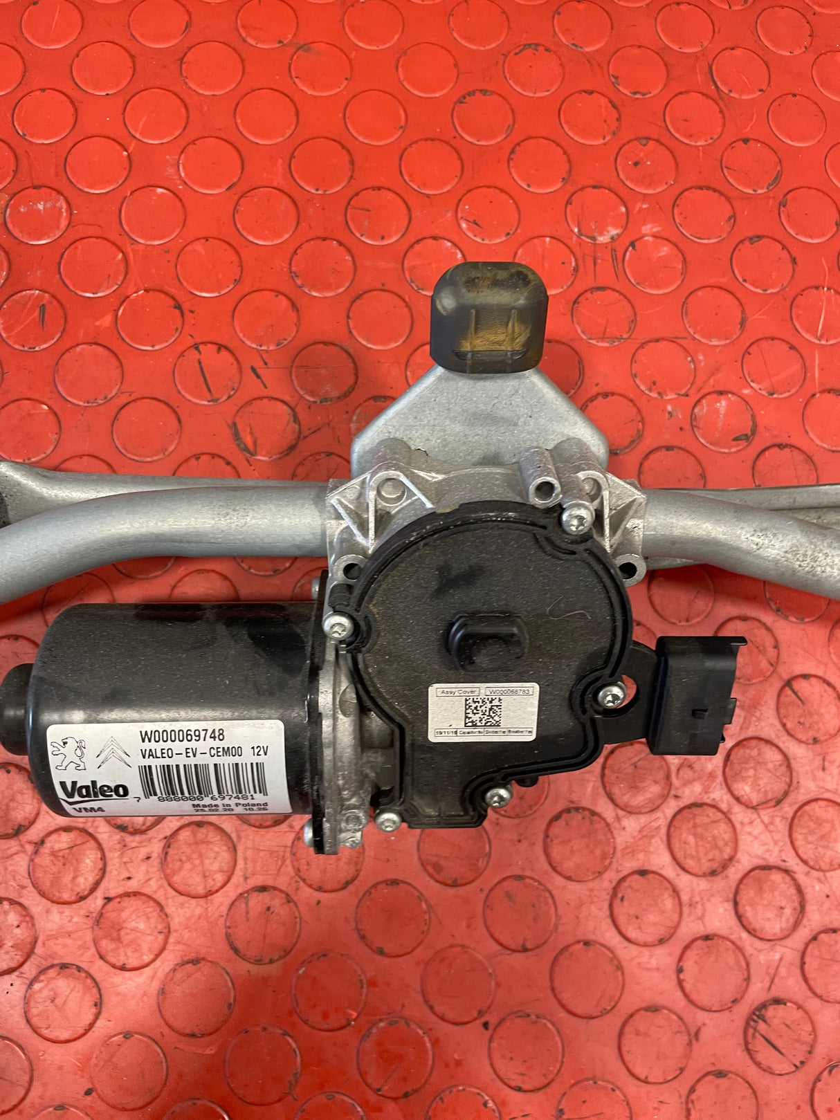 Vauxhall Vivaro/ Citroen Dispatch/ Peugeot Expert/ Toyota Proace WIPER LINKAGE AND MOTOR 2020 P/N 9808465380