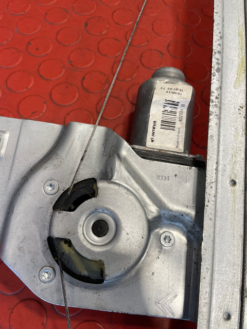 Citroen Berlingo/Peugeot Partner PASSENGER SIDE WINDOW REGULATOR 2008/2018 P/N 9680557880