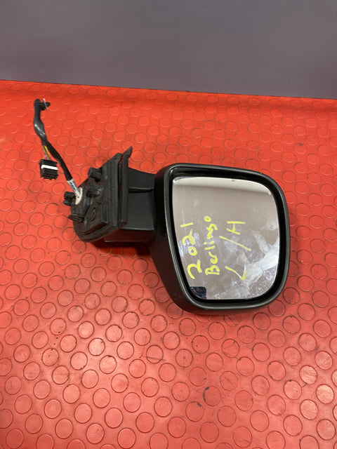 Peugeot Partner/Citroen Berlingo/Vauxhall Combo/Toyota Proace City WING MIRROR Passenger'S Side LH (Black) 2019-2024 P/N 98169900XT - 4