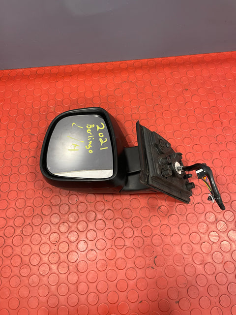 Peugeot Partner/Citroen Berlingo/Vauxhall Combo/Toyota Proace City WING MIRROR Passenger'S Side LH (Black) 2019-2024 P/N 98169900XT - 4