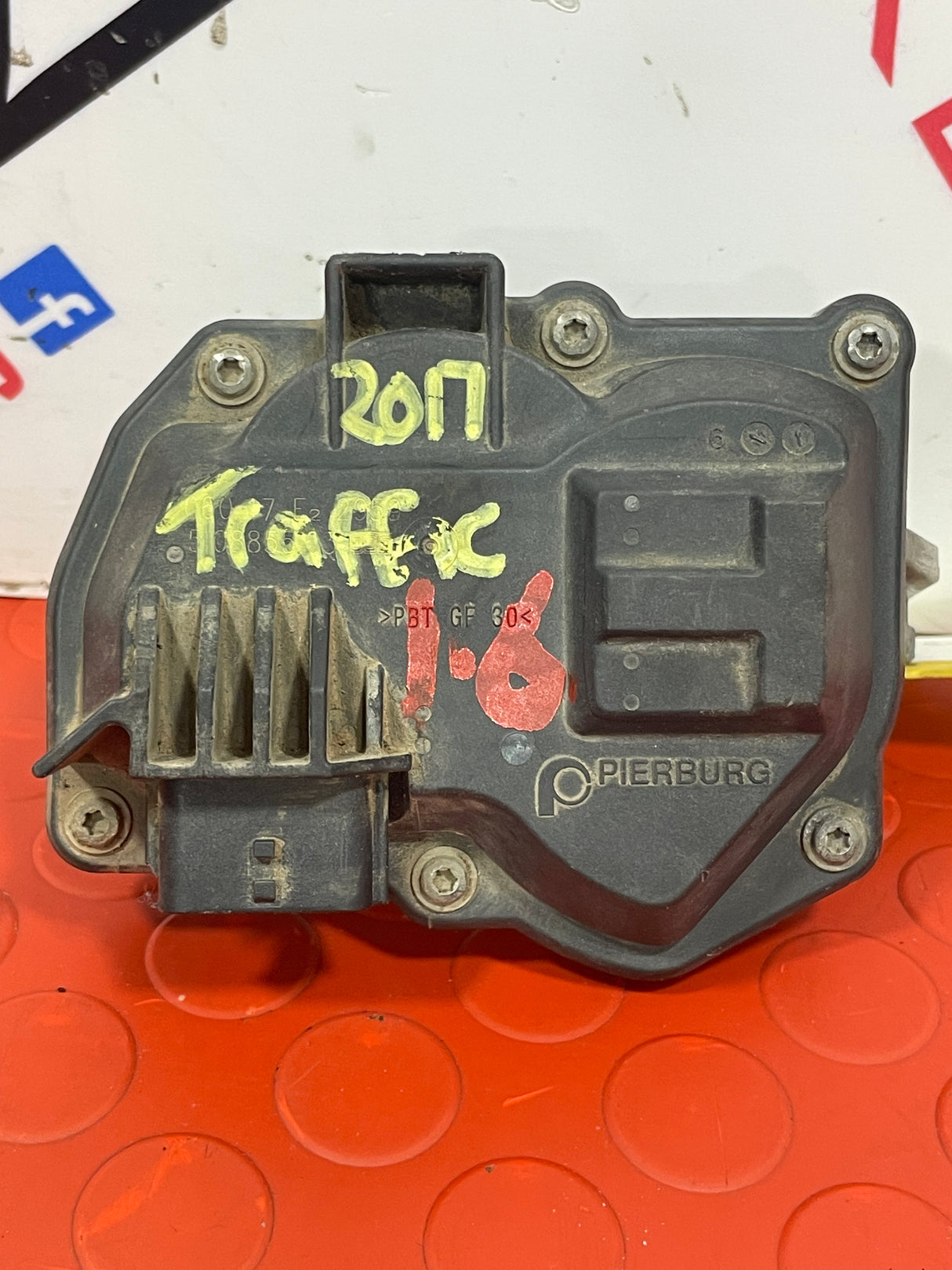 Renault Trafic EXHAUST CONTROL MOTOR (EGR) 1.6 2016 P/N 147008010R