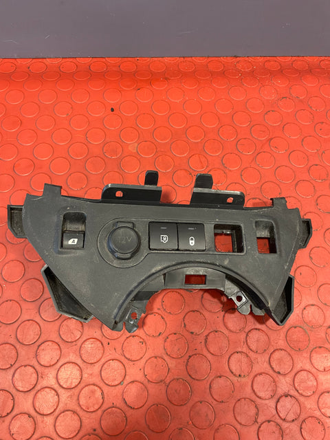 Citroen Berlingo/Peugeot Partner WINDOW SWITCH/LOCKING CONTROL PANEL (incomplete button) 2008-2018 P/N 9680932177
