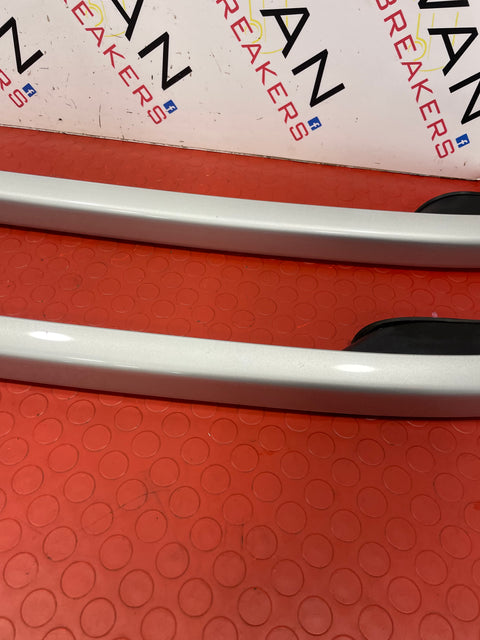 Nissan Navara D23 Mk3 Double Cab ROOF BAR RAILS SLIVER (PAIR) 2015-2021 P/N 731544JG2A
