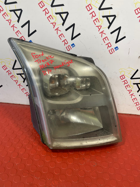 Ford Transit Mk7 D/S FRONT HEADLIGHT 2006-2013 (FOGGED) P/N 6C1113W029BE